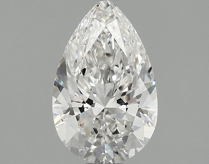 1.09 Carat Pear Shaped Ideal Cut VVS2 IGI Certified Lab Grown Diamond