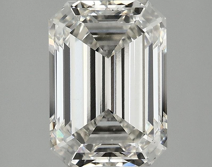 2.53 Carat Emerald Shaped Ideal Cut VS2 IGI Certified Lab Grown Diamond