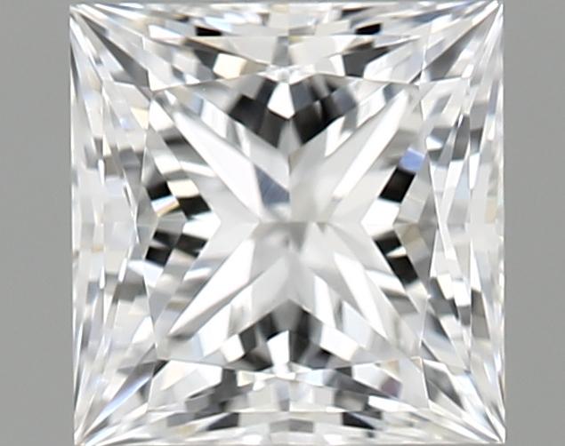0.98 Carat Princess Shaped Ideal Cut VVS2 IGI Certified Lab Grown Diamond
