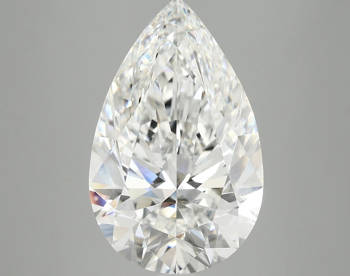 6.73 Carat Pear Shaped Ideal Cut VVS2 IGI Certified Lab Grown Diamond