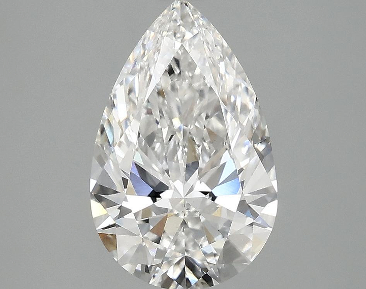 2.01 Carat Pear Shaped Ideal Cut VVS2 IGI Certified Lab Grown Diamond