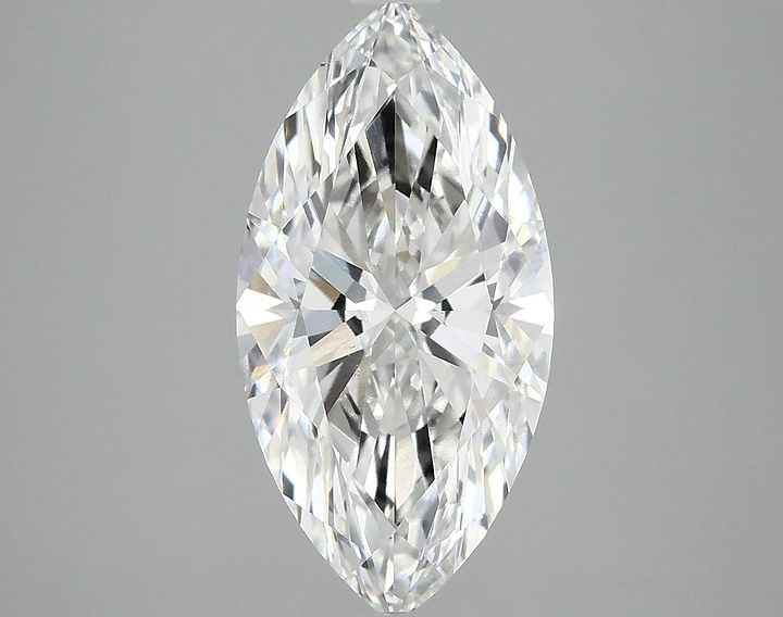 3.05 Carat Marquise Shaped Ideal Cut VS2 IGI Certified Lab Grown Diamond