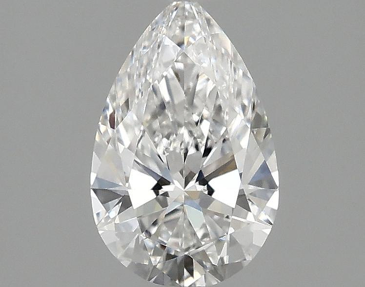 1.05 Carat Pear Shaped Ideal Cut VVS2 IGI Certified Lab Grown Diamond