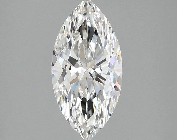 1.44 Carat Marquise Shaped Ideal Cut VVS2 IGI Certified Lab Grown Diamond