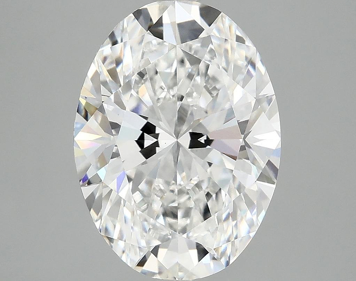 4.06 Carat Oval Shaped Excellent Cut VVS2 IGI Certified Lab Grown Diamond