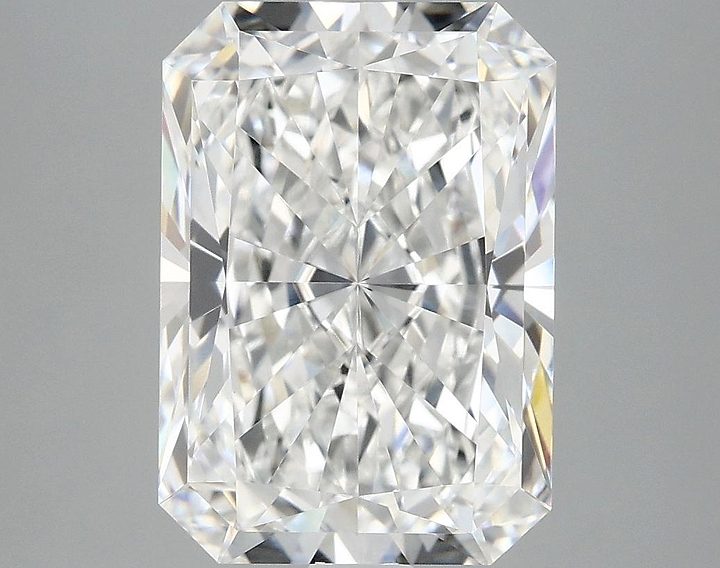 4.98 Carat Radiant Shaped Ideal Cut VVS2 IGI Certified Lab Grown Diamond