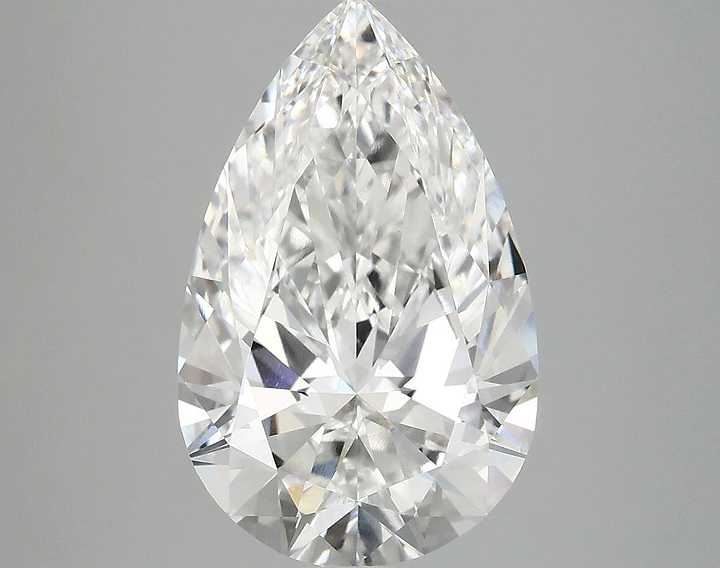4.01 Carat Pear Shaped Ideal Cut VS1 IGI Certified Lab Grown Diamond