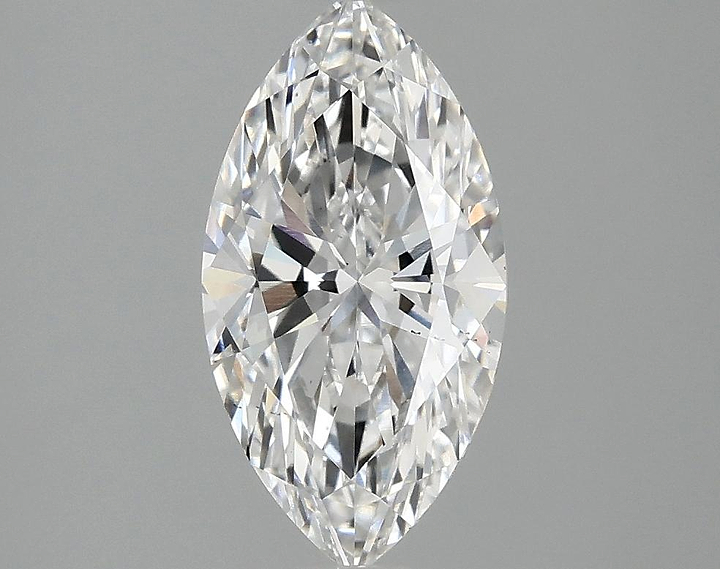 1.66 Carat Marquise Shaped Ideal Cut VS2 IGI Certified Lab Grown Diamond