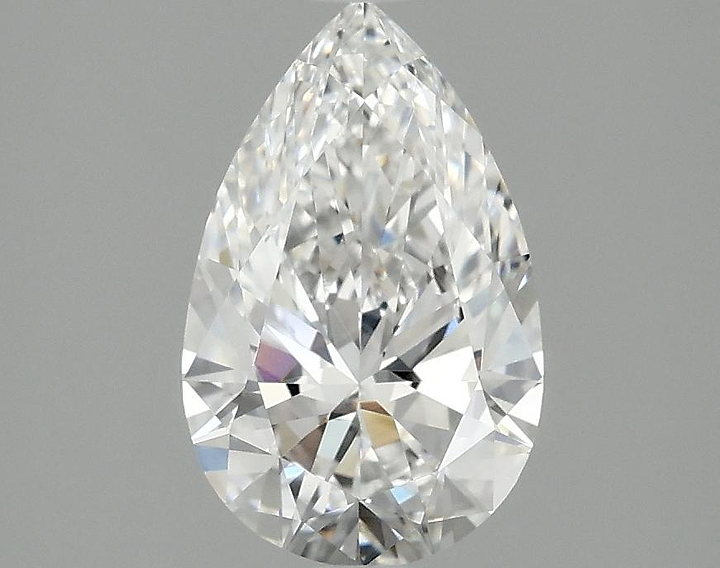 1.56 Carat Pear Shaped Ideal Cut VVS2 IGI Certified Lab Grown Diamond