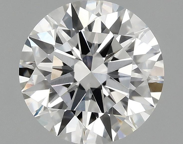 1.54 Carat Round Shaped Ideal Cut VVS2 IGI Certified Lab Grown Diamond