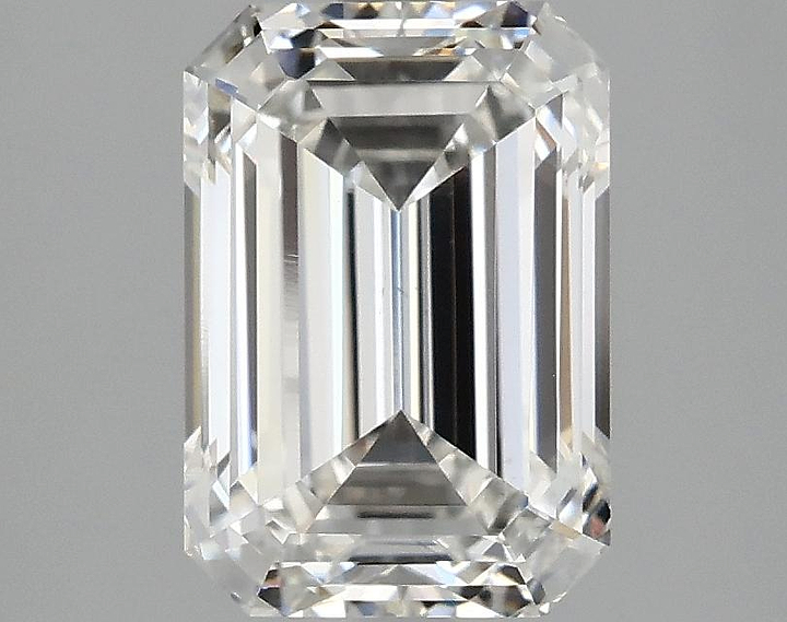 2.51 Carat Emerald Shaped Ideal Cut VS1 IGI Certified Lab Grown Diamond