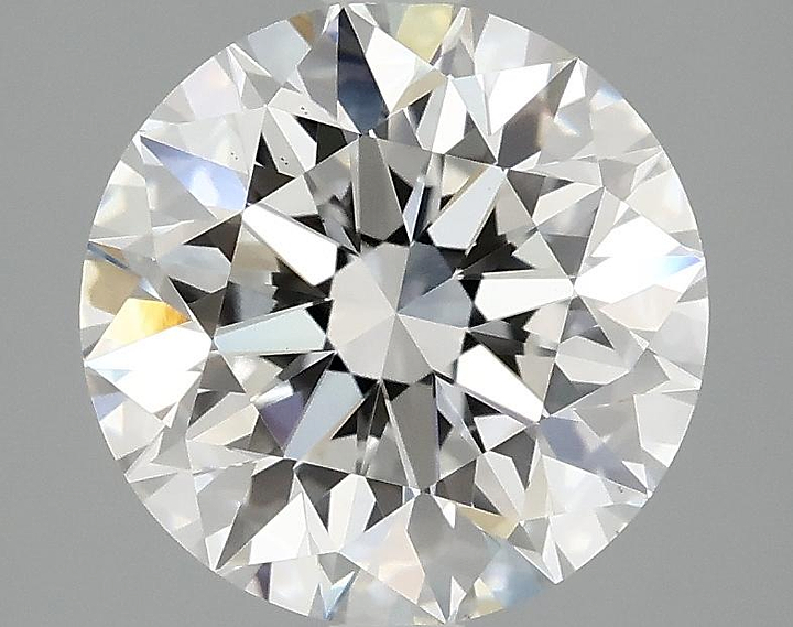 3.07 Carat Round Shaped Excellent Cut VS1 IGI Certified Lab Grown Diamond