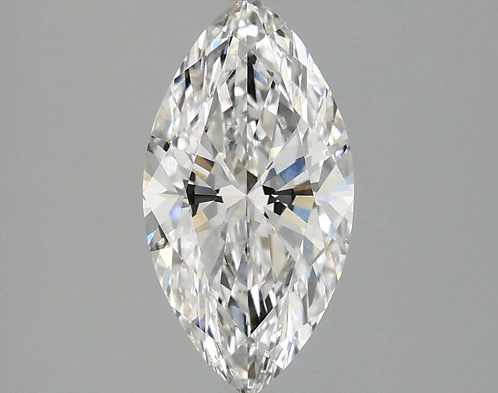 1.33 Carat Marquise Shaped Ideal Cut VVS2 IGI Certified Lab Grown Diamond