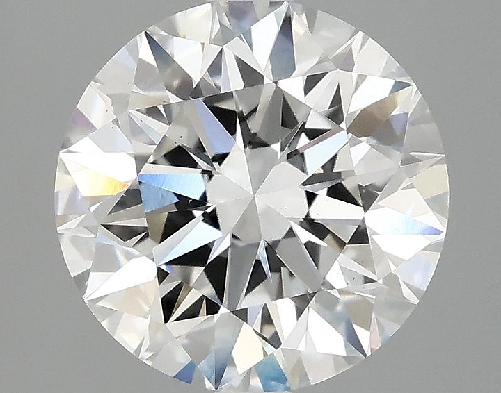3.2 Carat Round Shaped Excellent Cut VS2 IGI Certified Lab Grown Diamond