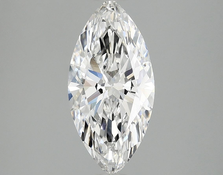 1.95 Carat Marquise Shaped Excellent Cut VS1 IGI Certified Lab Grown Diamond