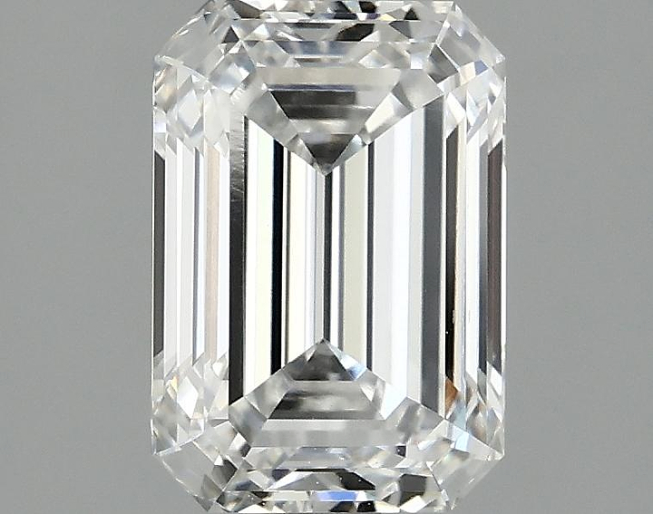 2.05 Carat Emerald Shaped Ideal Cut VS1 IGI Certified Lab Grown Diamond