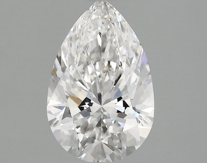 1.58 Carat Pear Shaped Excellent Cut VS2 IGI Certified Lab Grown Diamond