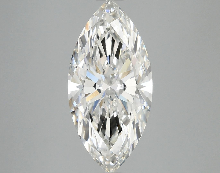 3.41 Carat Marquise Shaped Excellent Cut VS1 IGI Certified Lab Grown Diamond