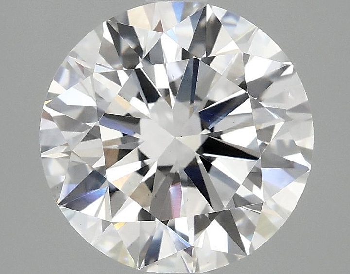 3.02 Carat Round Shaped Excellent Cut VS1 IGI Certified Lab Grown Diamond