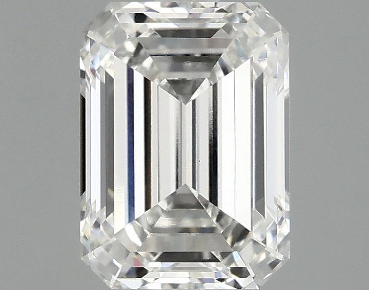 2.09 Carat Emerald Shaped Excellent Cut VVS2 IGI Certified Lab Grown Diamond