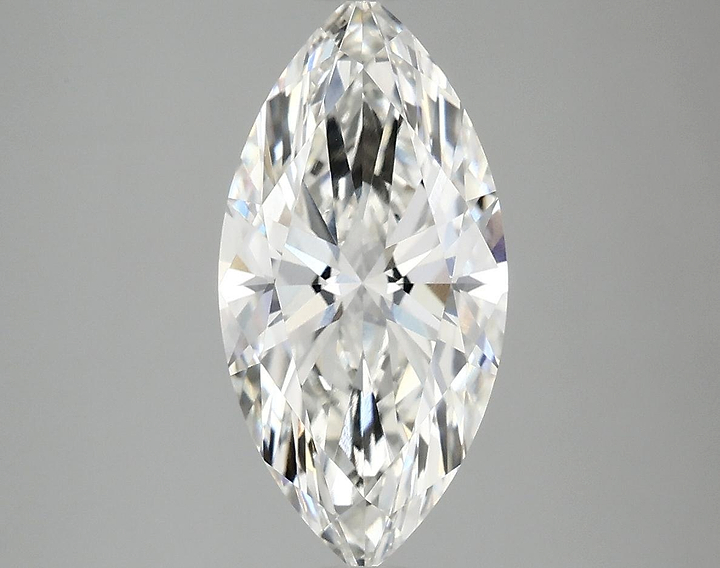 2.59 Carat Marquise Shaped Ideal Cut VVS2 IGI Certified Lab Grown Diamond