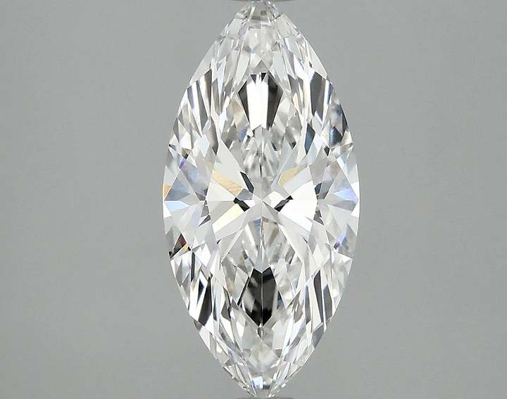 2.01 Carat Marquise Shaped Excellent Cut VVS2 IGI Certified Lab Grown Diamond