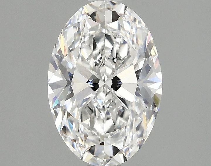 1.4 Carat Oval Shaped Ideal Cut VVS2 IGI Certified Lab Grown Diamond