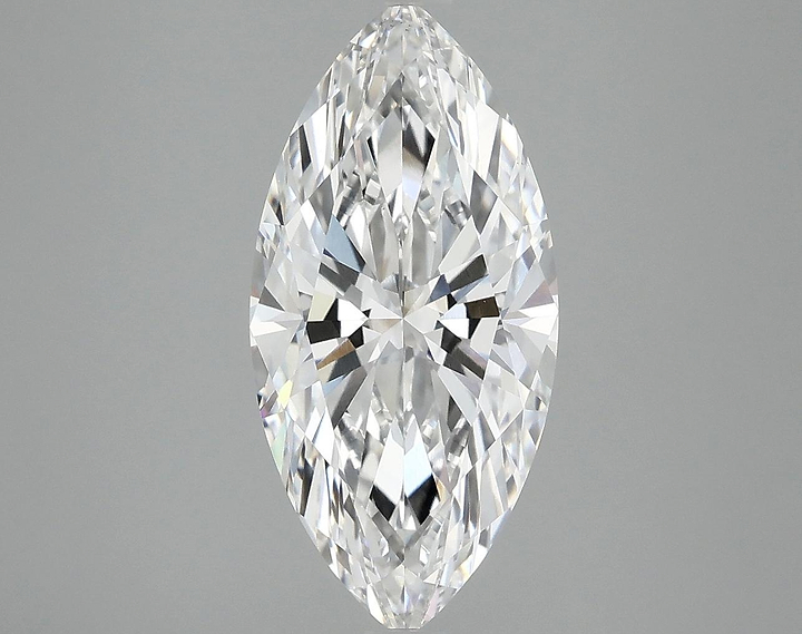 3.04 Carat Marquise Shaped Excellent Cut VS1 IGI Certified Lab Grown Diamond