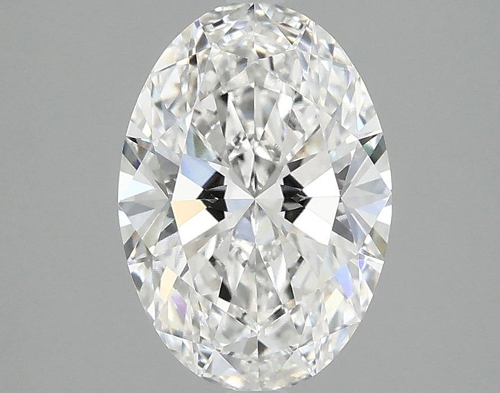 1.97 Carat Oval Shaped Ideal Cut VVS2 IGI Certified Lab Grown Diamond