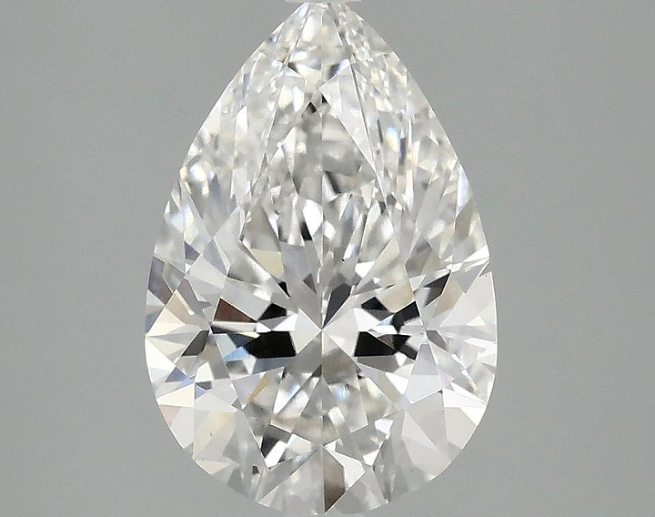 2.51 Carat Pear Shaped Excellent Cut VS1 IGI Certified Lab Grown Diamond