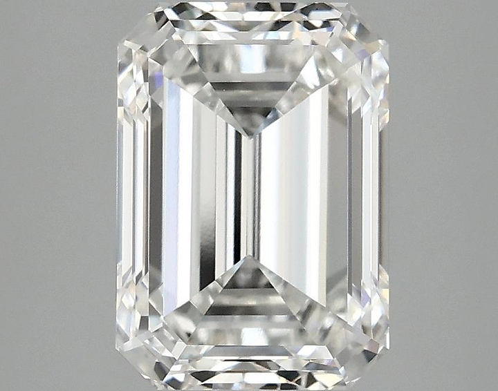 3.0 Carat Emerald Shaped Ideal Cut VVS2 IGI Certified Lab Grown Diamond