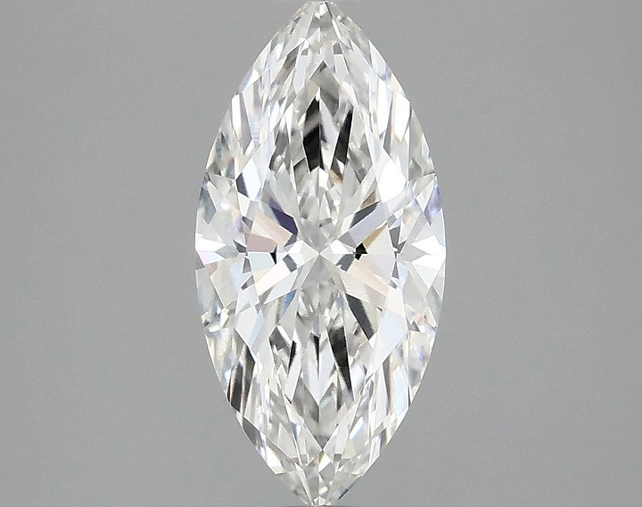 1.64 Carat Marquise Shaped Excellent Cut VVS2 IGI Certified Lab Grown Diamond