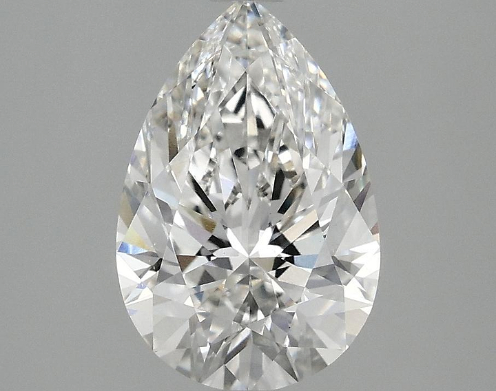 2.08 Carat Pear Shaped Excellent Cut VS1 IGI Certified Lab Grown Diamond