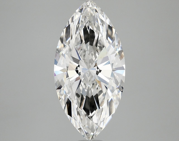 3.04 Carat Marquise Shaped Ideal Cut VS1 IGI Certified Lab Grown Diamond