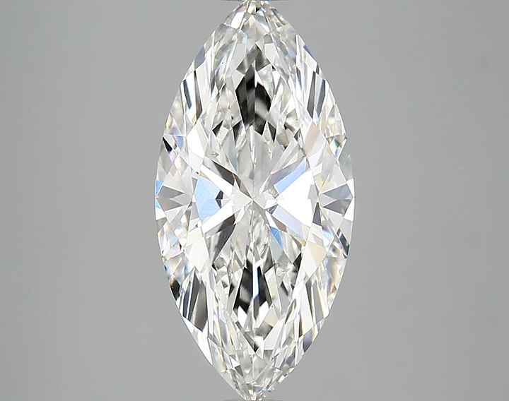 3.02 Carat Marquise Shaped Excellent Cut VS1 IGI Certified Lab Grown Diamond
