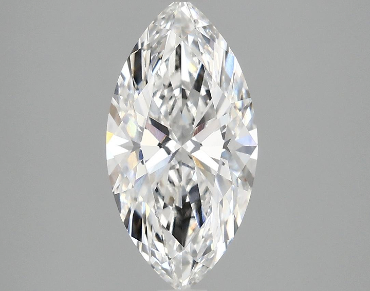 2.04 Carat Marquise Shaped Ideal Cut VVS2 IGI Certified Lab Grown Diamond