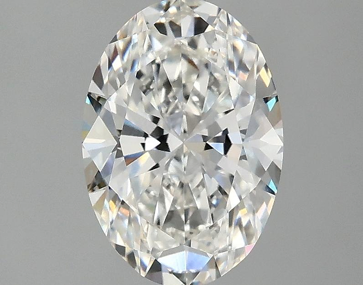 1.59 Carat Oval Shaped Ideal Cut VVS2 IGI Certified Lab Grown Diamond