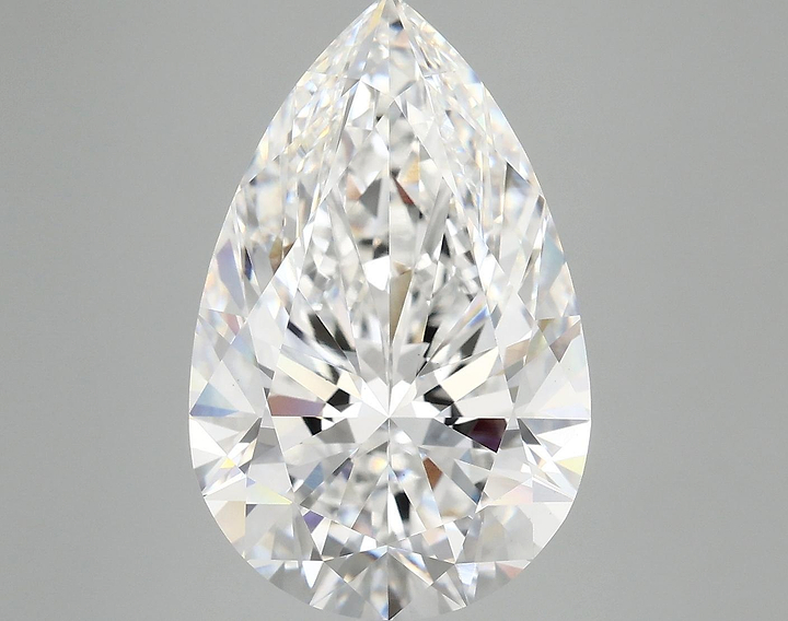 7.18 Carat Pear Shaped Ideal Cut VS1 IGI Certified Lab Grown Diamond