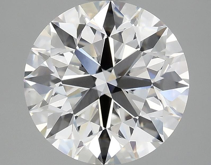 3.02 Carat Round Shaped Excellent Cut VS1 IGI Certified Lab Grown Diamond