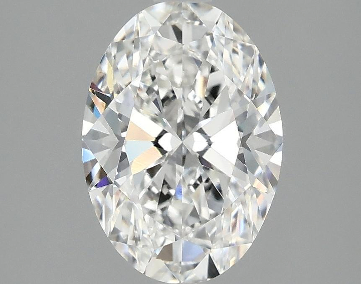 2.02 Carat Oval Shaped Ideal Cut VVS2 IGI Certified Lab Grown Diamond