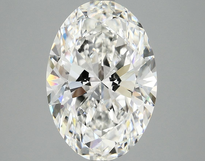 4.08 Carat Oval Shaped Ideal Cut VVS2 IGI Certified Lab Grown Diamond
