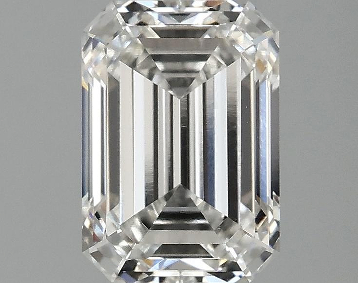 2.1 Carat Emerald Shaped Ideal Cut VVS2 IGI Certified Lab Grown Diamond