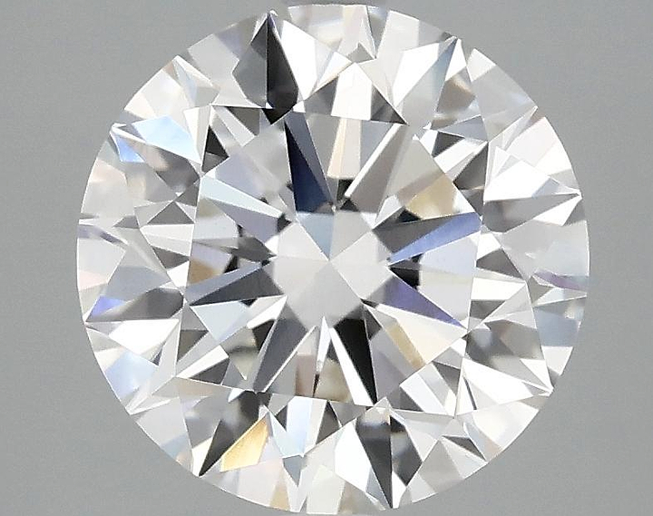 3.1 Carat Round Shaped Excellent Cut VVS2 IGI Certified Lab Grown Diamond