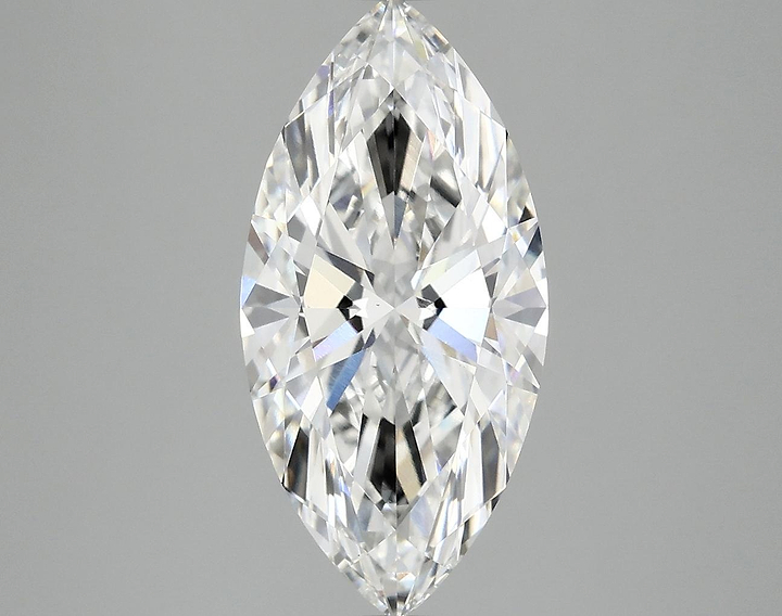 3.08 Carat Marquise Shaped Ideal Cut VS1 IGI Certified Lab Grown Diamond