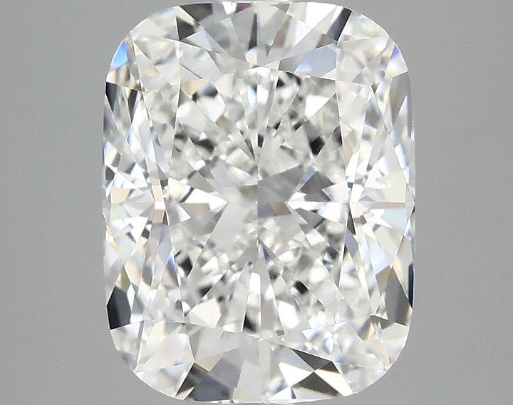 3.07 Carat Cushion Shaped Excellent Cut VVS2 IGI Certified Lab Grown Diamond