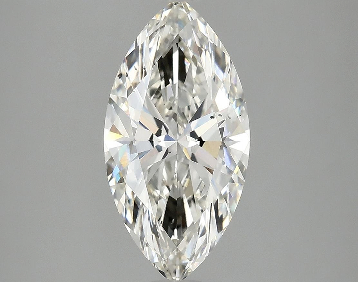 2.16 Carat Marquise Shaped Ideal Cut SI1 IGI Certified Lab Grown Diamond