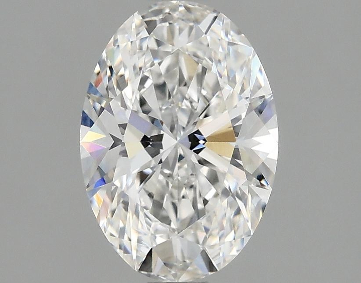 1.37 Carat Oval Shaped Ideal Cut VVS1 IGI Certified Lab Grown Diamond