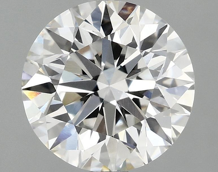 2.01 Carat Round Shaped Excellent Cut VVS2 IGI Certified Lab Grown Diamond