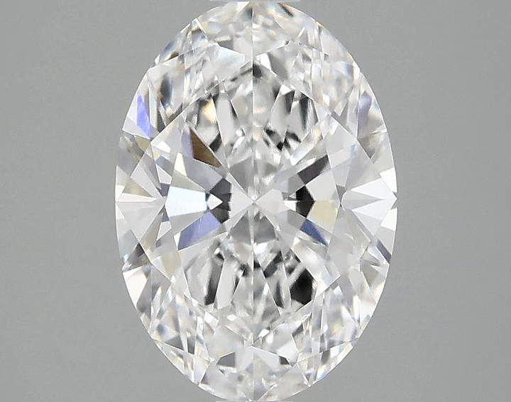 2.02 Carat Oval Shaped Ideal Cut VVS2 IGI Certified Lab Grown Diamond