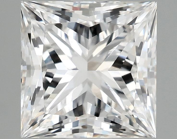 2.05 Carat Princess Shaped Ideal Cut VVS2 IGI Certified Lab Grown Diamond